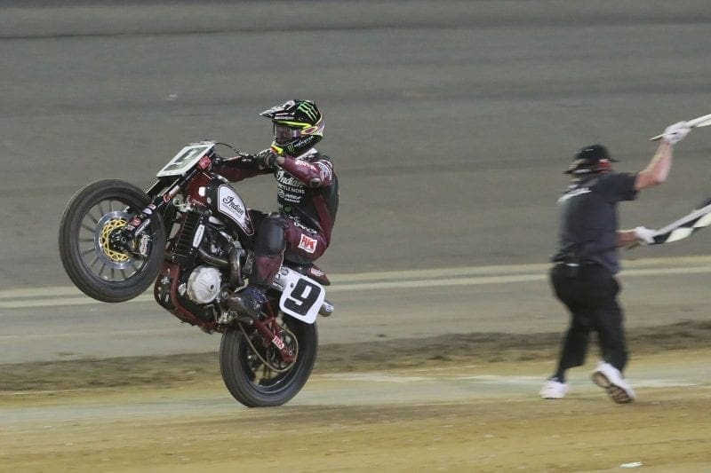 Indian storms to first and second in the American Flat Track season opener
