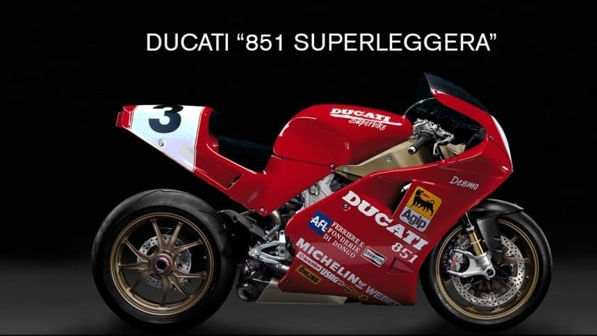 Oooh, yes… this is the Ducati 851 Superleggera