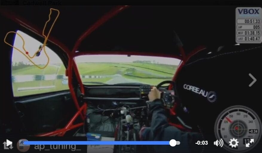 Video: Ride along with Guy Martin in a secret Time Attack lap of Cadwell Park (it’s four wheels… mostly…)