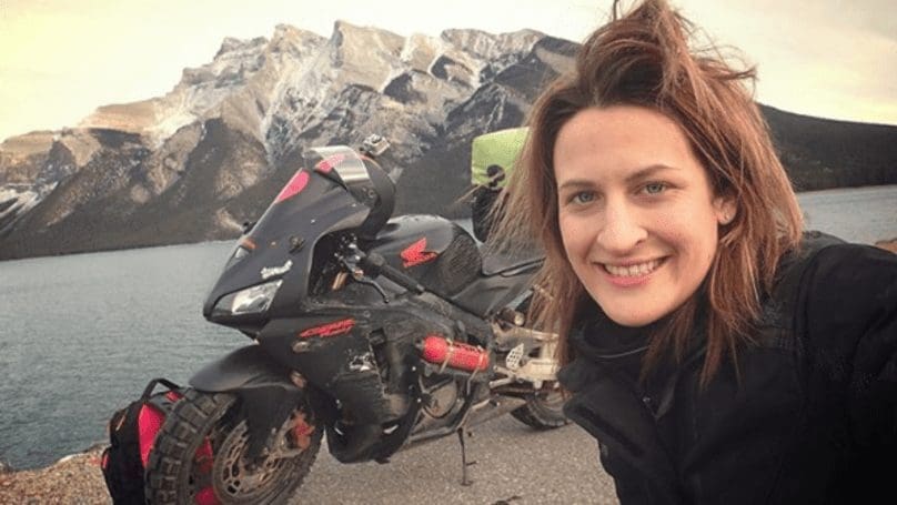Woman is motorbiking across the world – in spite of her ex-Boyfriend, who said it was ‘too dangerous’