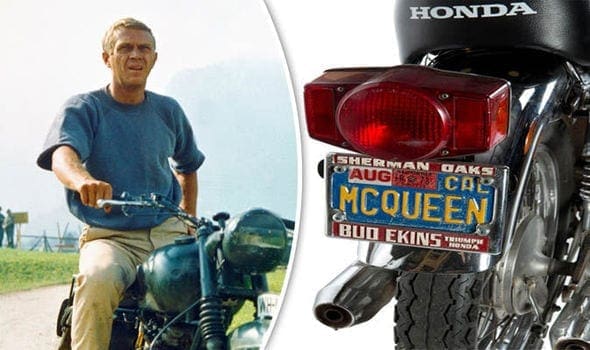 Steve McQueen’s CB450 and his lightweight riding jacket up for sale