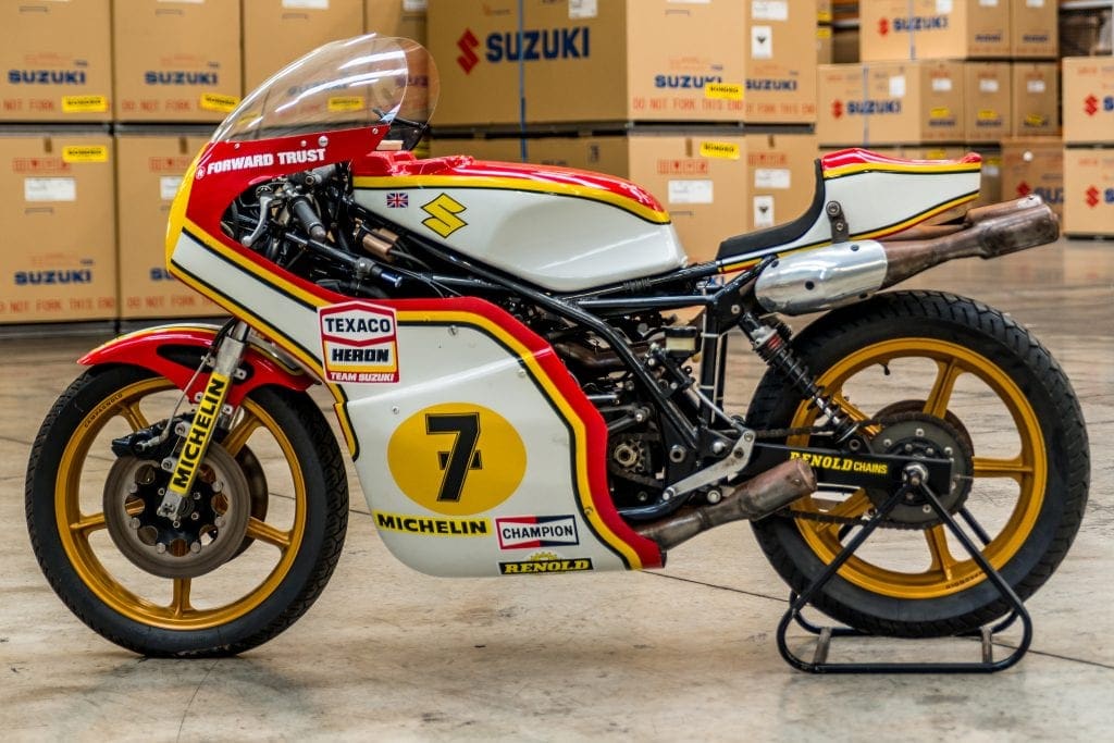 Video: Watch Suzuki’s restoration of Barry Sheene’s 1976 world championship winning bike