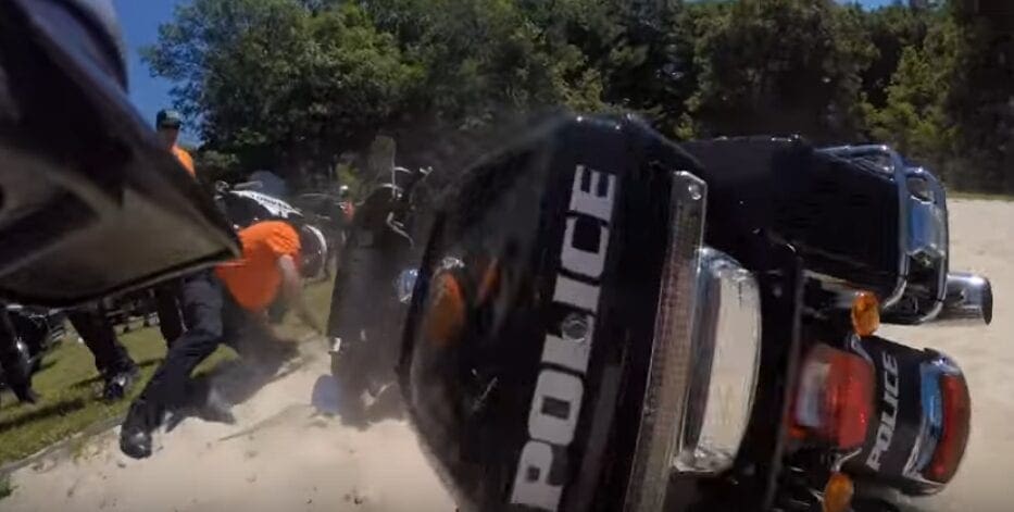 Video: Cool film of USA motorcycle cops going through training. Well worth a watch.