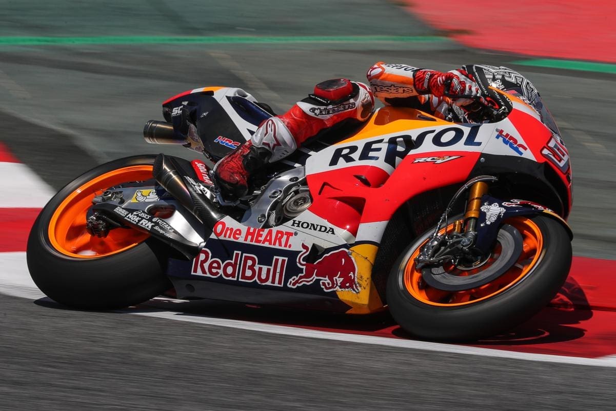 MotoGP: Marquez blasts to the top in testing