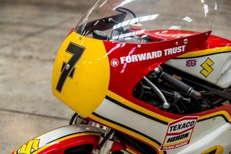 Freddie Sheene to ride Barry’s 1976 championship winning Grand Prix 500 at Oliver’s Mount in July