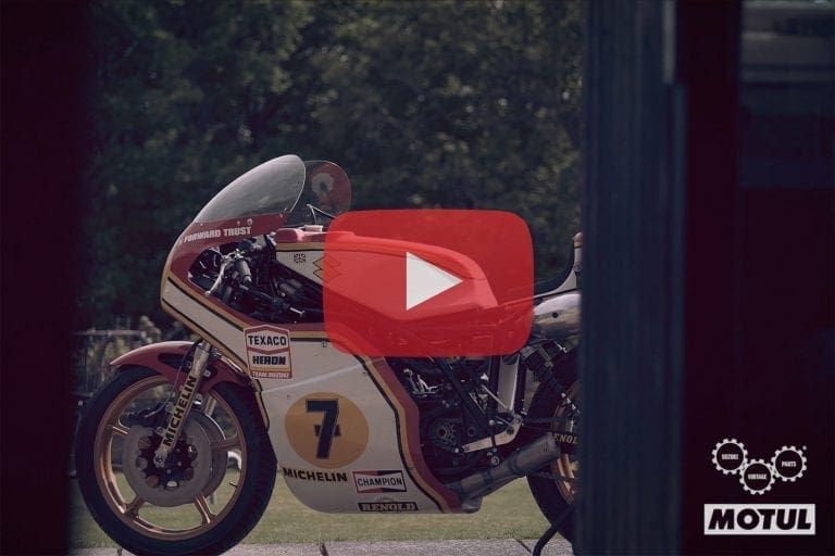 Video: Watch part two of Suzuki’s restoration of Barry Sheene’s 1976 world championship winning XR14