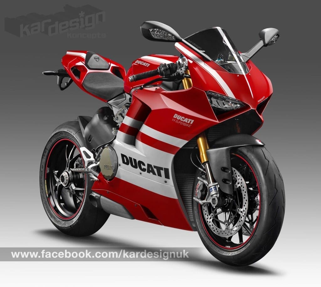 Awesome CGI renders of the new Ducati V4