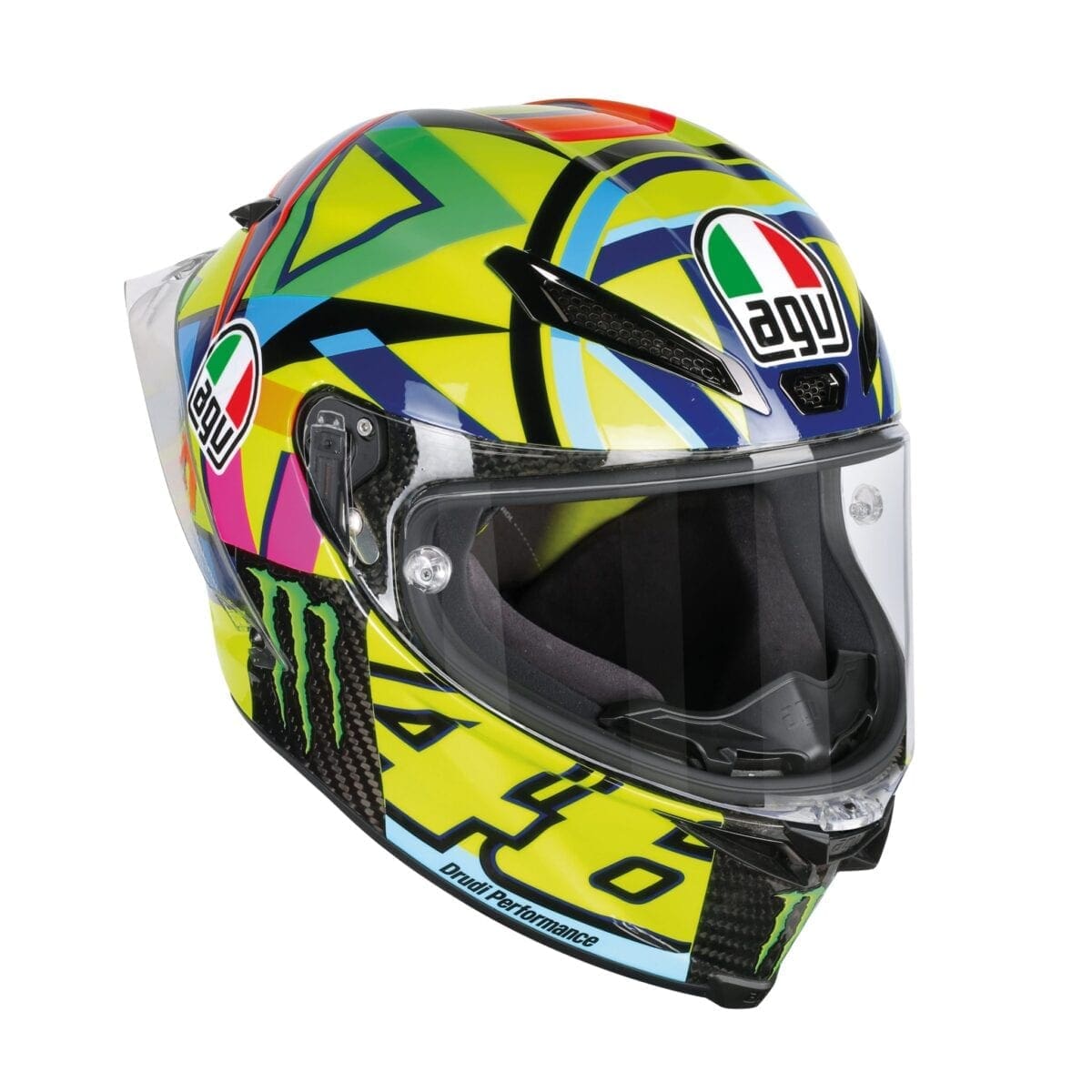 For the Rossi fan who has everything, here’s the AGV Pista GP-R Soleluna – it’s a cool £999.99