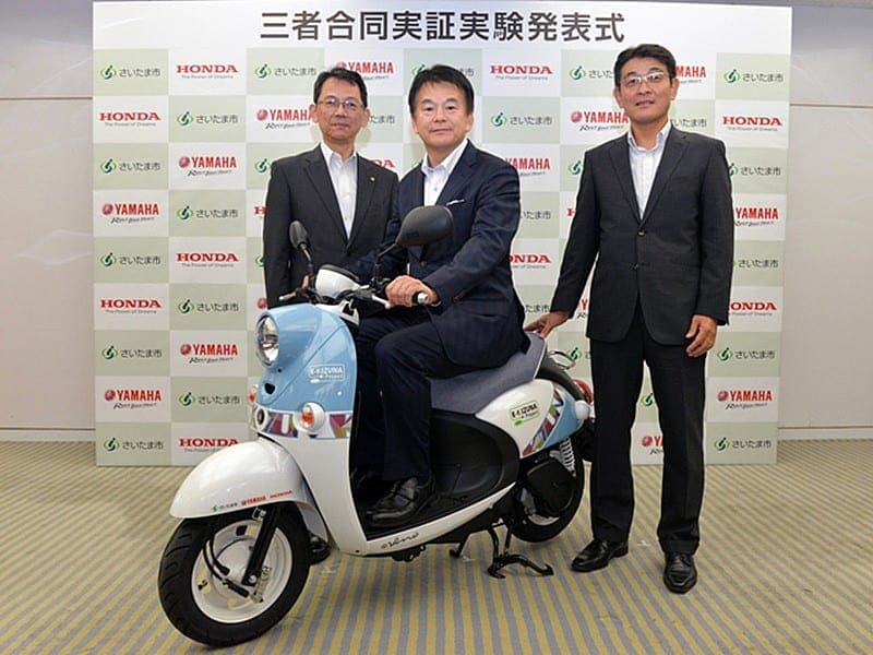 Honda and Yamaha set to start electric scooter testing in Japan