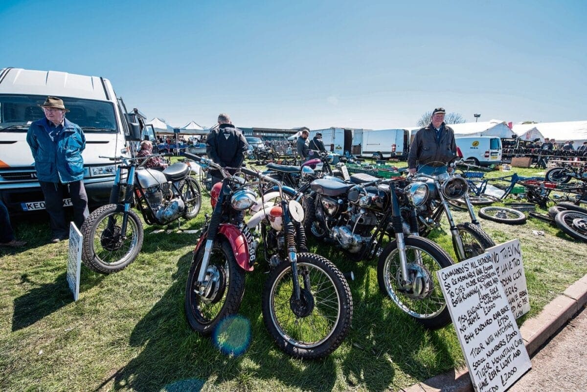 Less than a month to go until the Classic Motorcycle Mechanics Show