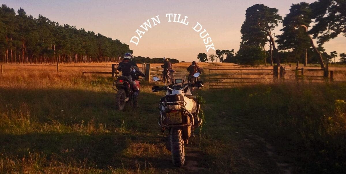 Riding from Dawn till Dusk with the TRF to raise money for road traffic accident victims