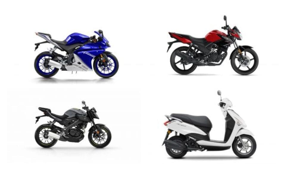 0% Finance on a range of new 125cc Yamaha machines