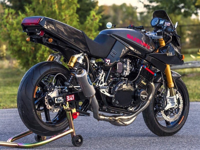 Check out the 173bhp carbon Katana that’s absolutely gorgeous