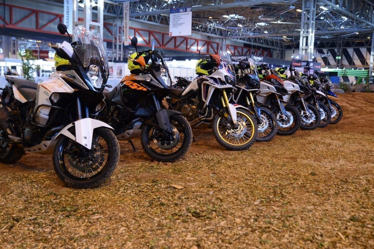 Pre-book now for the FREE Experience Adventure feature at Motorcycle Live