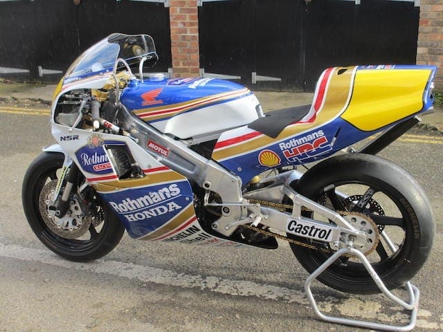 Genuine Honda Grand Prix two-stroke 500 sells for £32,200 at the Stafford Show