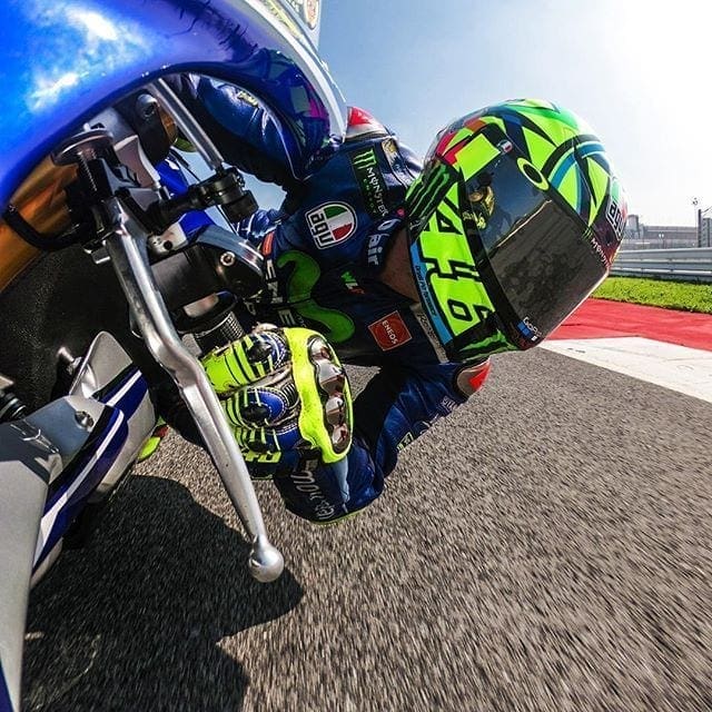 Don’t doubt Vale: Rossi puts R1 through its paces at Misano