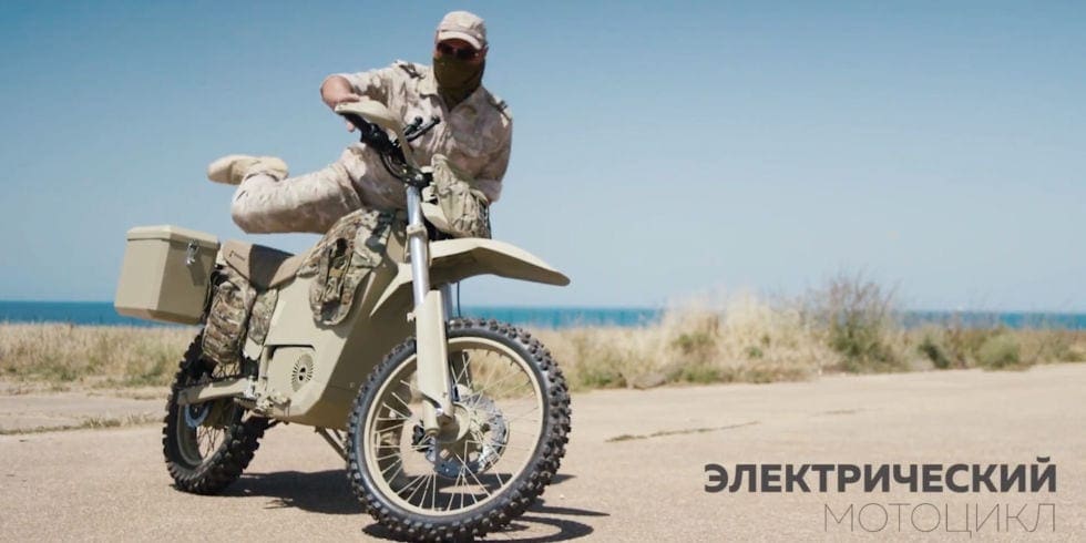 Video: Kalashnikov to manufacture electric motorcycles for Russian military and police