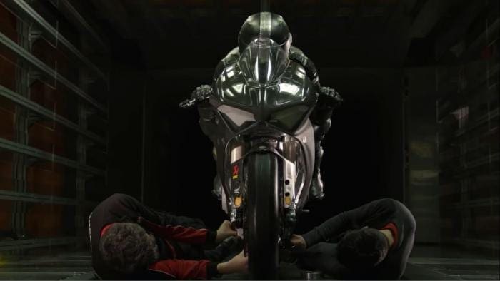Video: The Ducati Panigale V4 in a wind tunnel. Goodness… it’s beautiful…