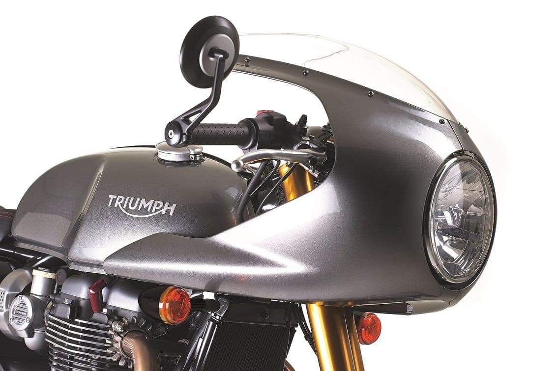 FREE track kit with every new Triumph Thruxton R