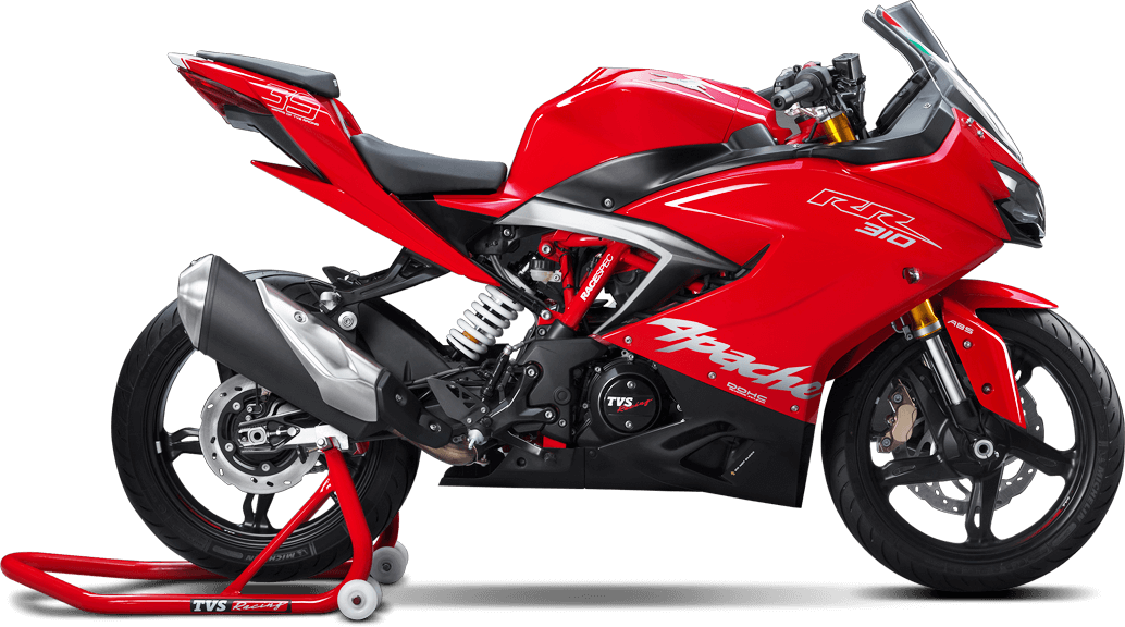 VIDEO: Here’s the TVS Apache RR 310 (or, if you’d prefer, the BMW S310RR mini-superbike). Finished. Looks AWESOME.