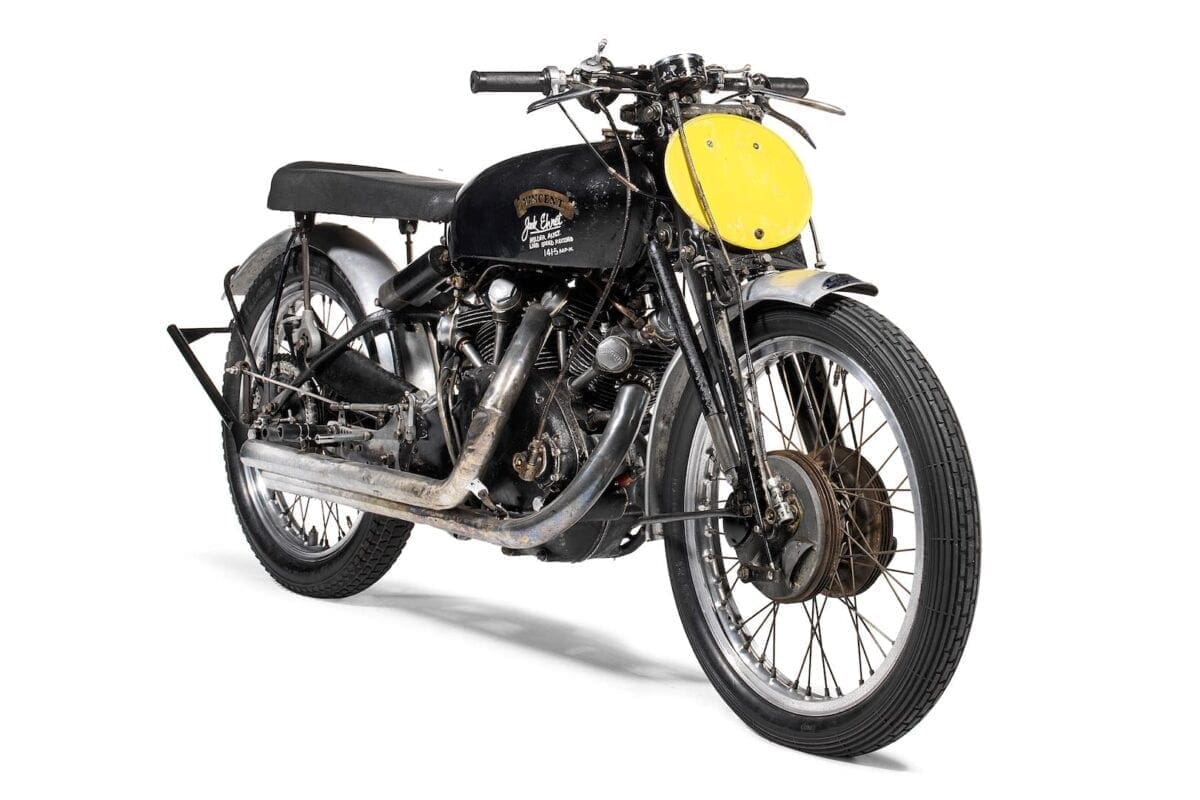 Could this be the most expensive unrestored British motorcycle ever sold?