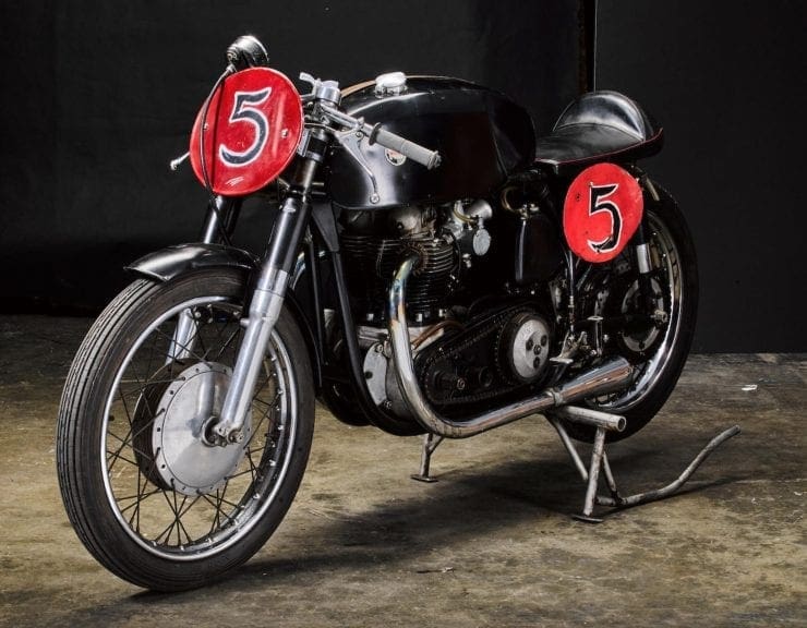Norton Featherbed 750 Road Racer goes under the hammer