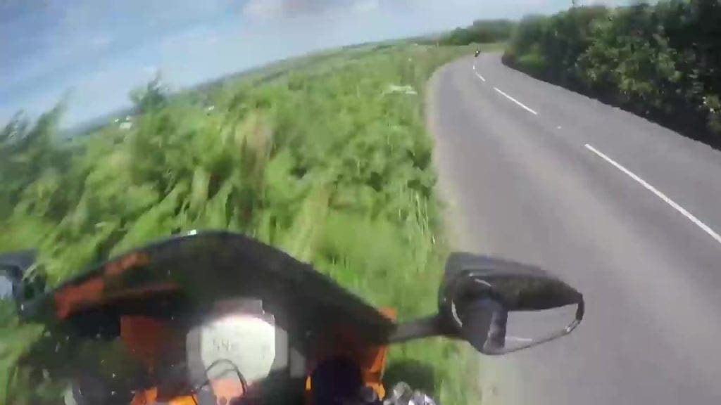 Crash biker caught by own helmet camera footage is sentenced