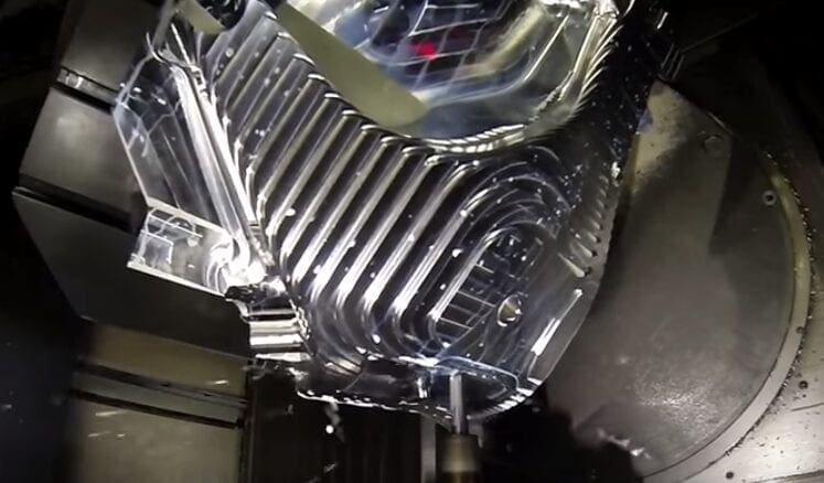 Video: How to make a Kalex Moto2 chassis. Beautiful.