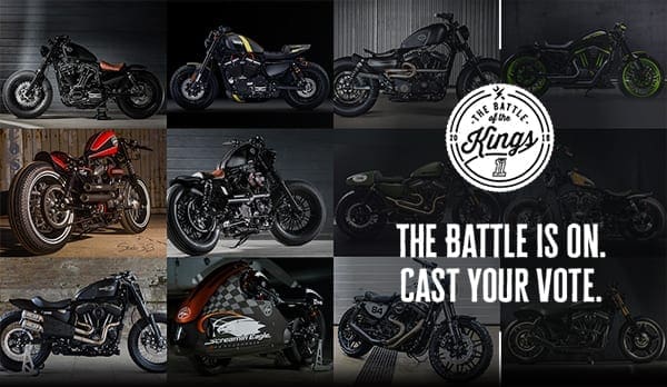 Harley-Davidson’s Battle of the Kings custom competition opens for 2018