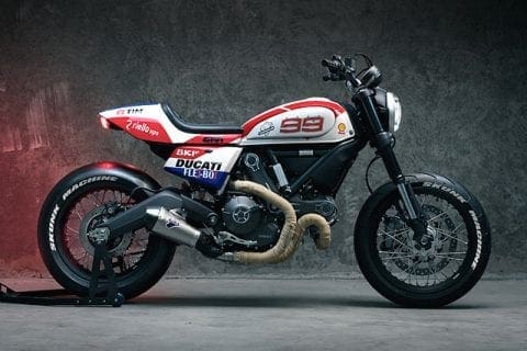 Jorge Lorenzo-approved Ducati Scrambler ‘Trackster’
