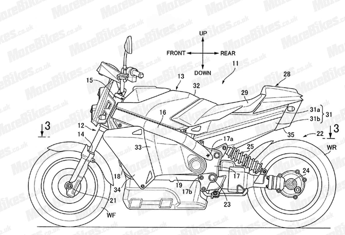 Honda’s hydrogen motorcycle: More patents appear – this time pointing towards production