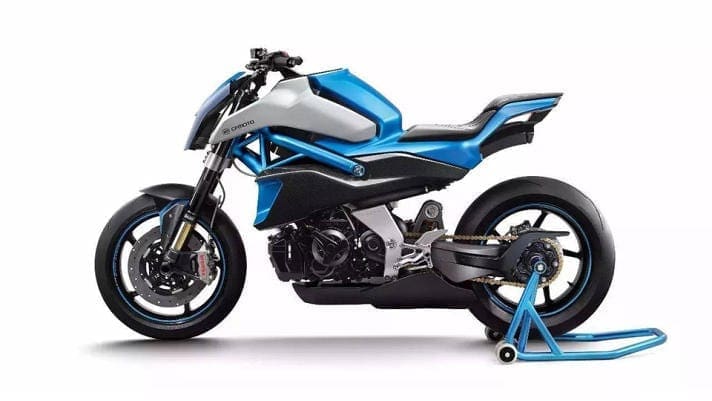 Futuristic CF-Moto concept inspired by the KTM Duke 790
