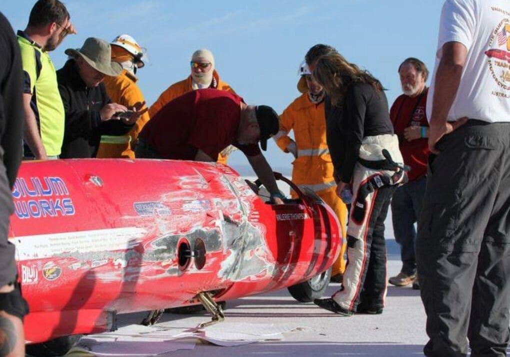 World’s fastest woman motorcycle record holder survives 343mph crash