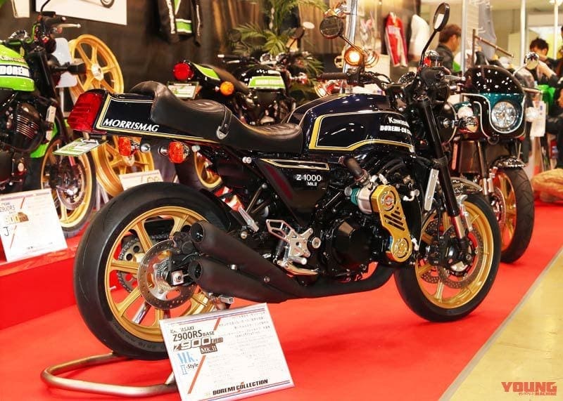 Gorgeous! Super Charged Kawasaki Z900RS appears in Tokyo and steals the Motor Show limelight