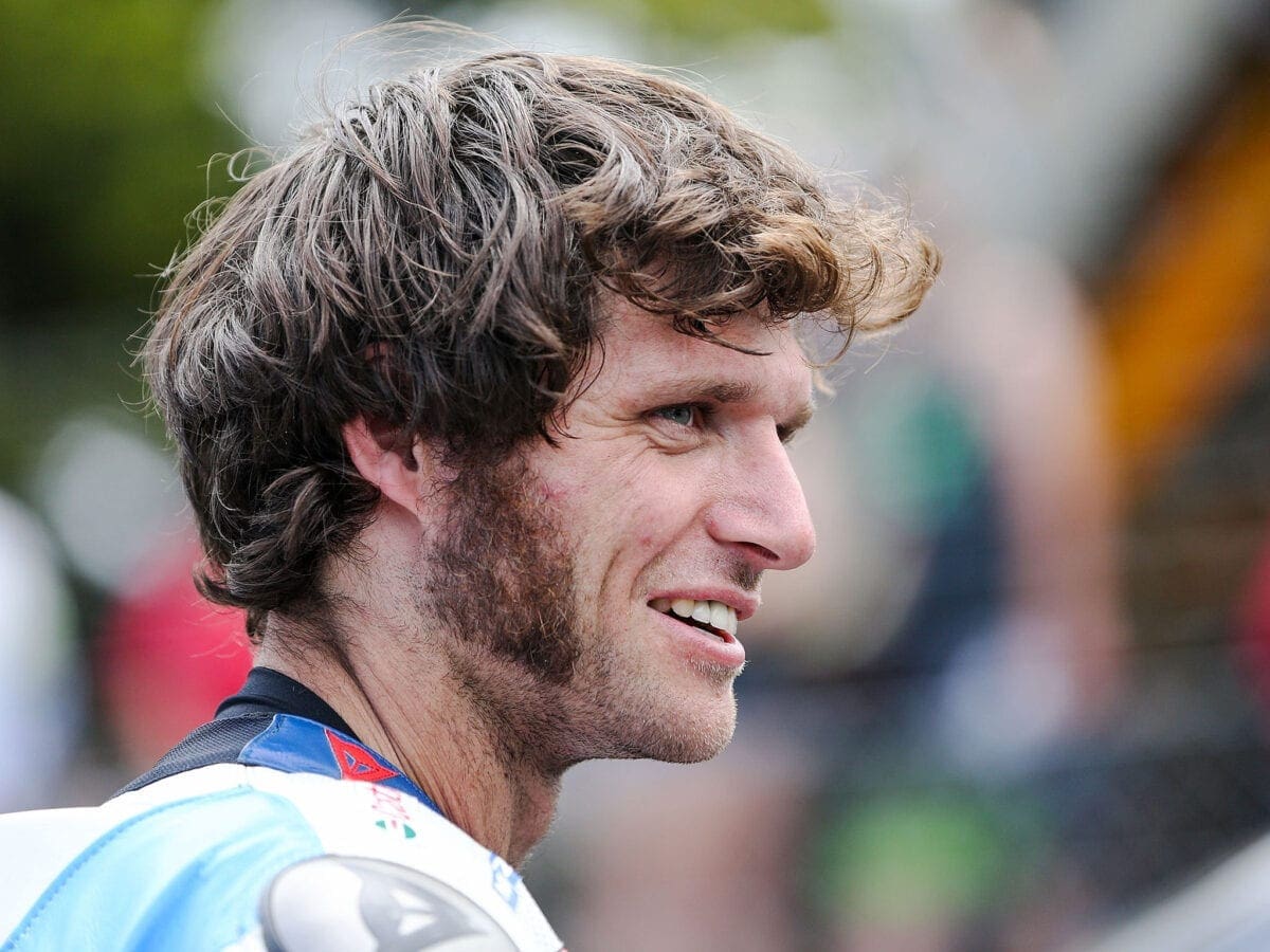 Guy Martin racing at Cookstown. Don’t hold your breath.