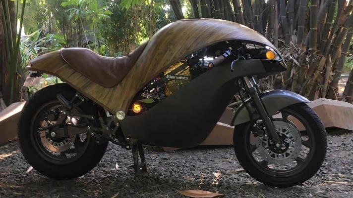 Bamboo electric motorcycle from Banatti – would you cane it?