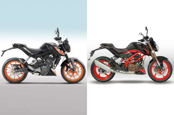 Copyright lawyers at the ready? UM Motorcycles new Xtreet 250X looks identical to a KTM Duke