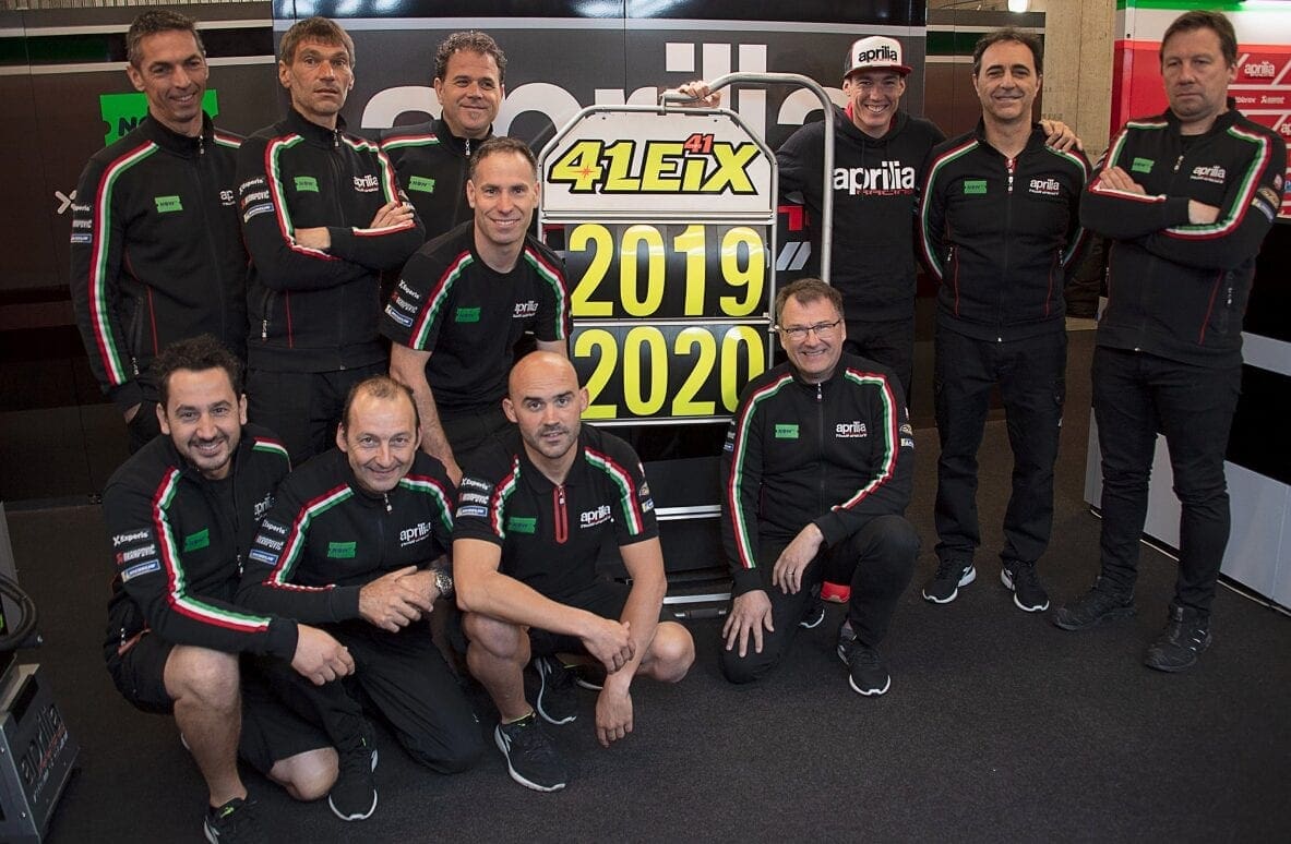 MotoGP: Aleix Espargaro continues with Aprilia for 2019 and 2020