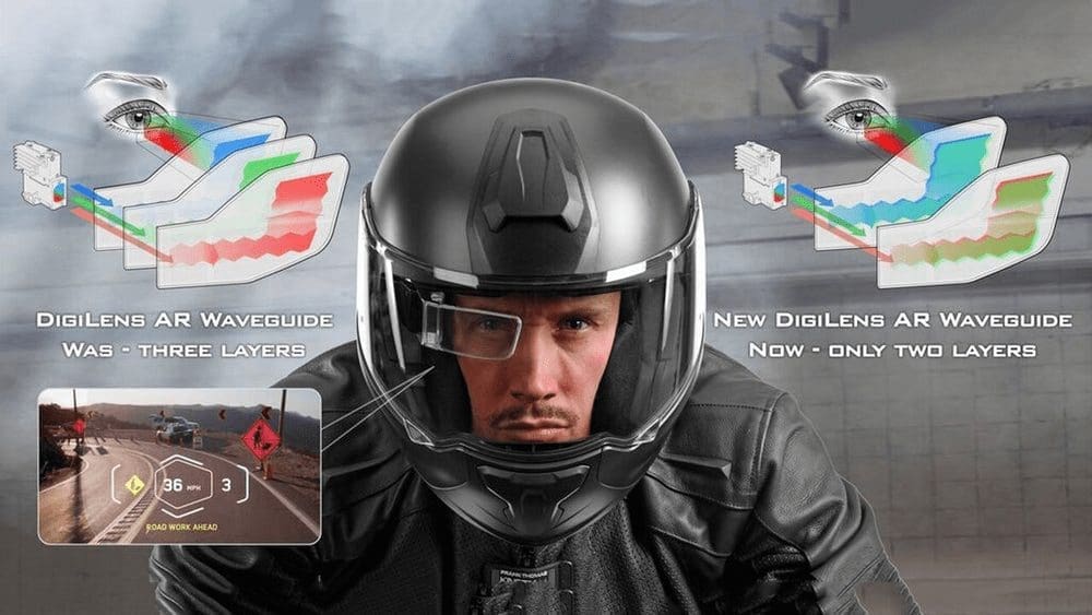 VIDEO: Sena joins forces with DigiLens to produce augmented reality motorcycle helmets