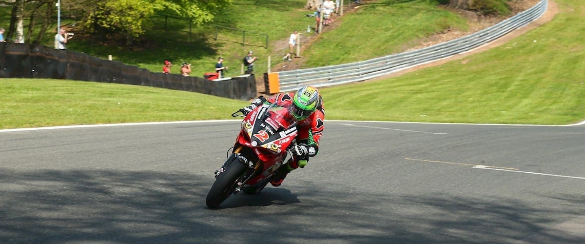 BSB: Irwin tops times in final Bennetts British Superbike Championship free practice session at Oulton Park