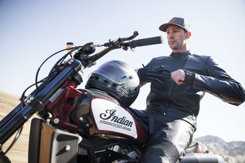 Travis Pastrana to attempt three of Evel Knievel’s iconic jumps on an Indian Scout FTR 750