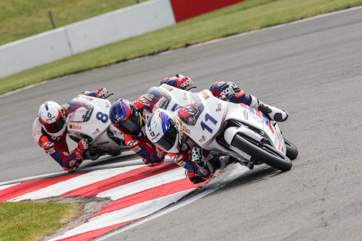 VIDEO: British Talent Cup riders continue on the Road to MotoGP at Donington