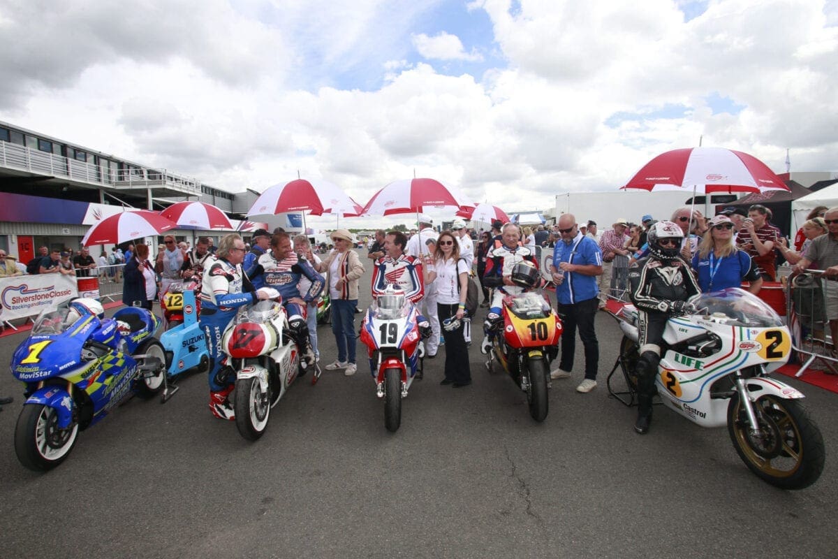 SILVERSTONE CLASSIC: Bike legends out in force at Silverstone