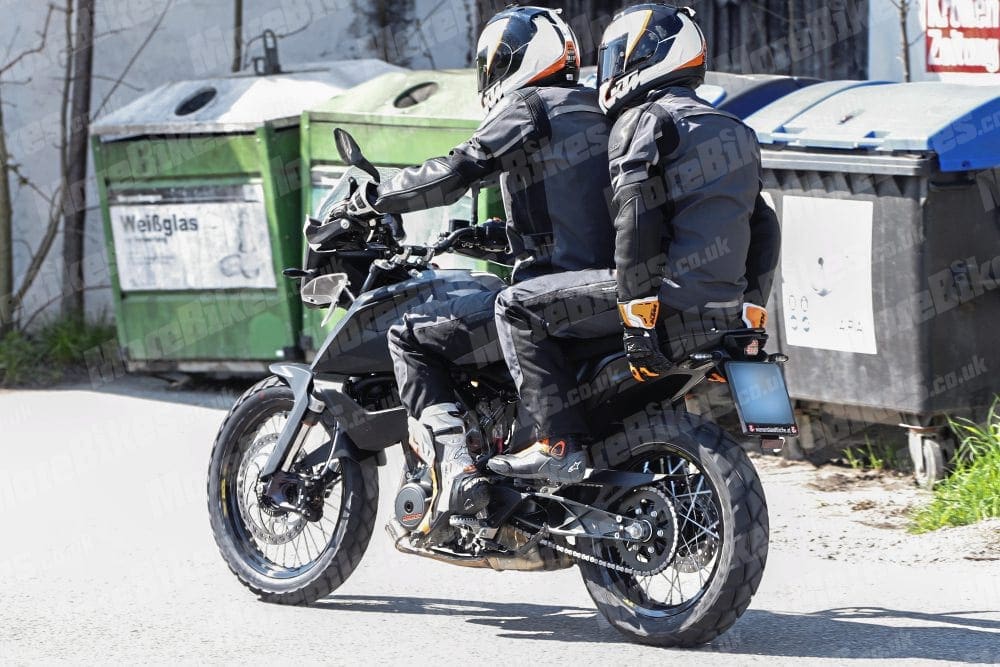 SPY SHOTS: KTM 390 Adventure caught in action with PILLION onboard. Mega gallery of photos.