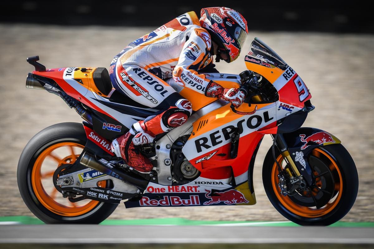 MotoGP: Viñales and Rossi chase Marquez in FP1 at Assen