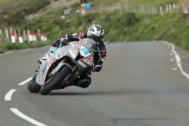 IOM TT 2018: Michael Dunlop wins the first Supersport Island race of the year – and says he could do a 130mph lap on the 600!