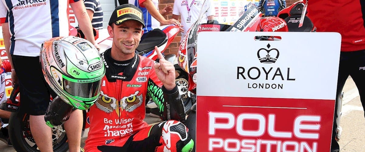 BSB: Glenn Irwin claims first BSB pole position