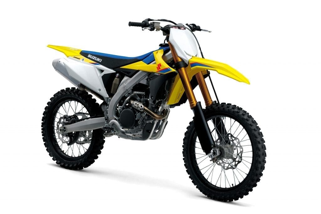 Suzuki reveals RM-Z250 for 2019. New chassis. Revised engine.
