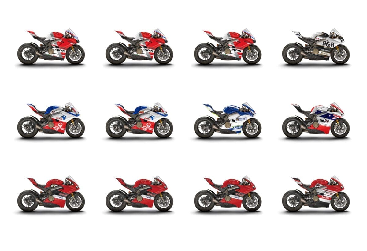 Ducati to auction twelve Panigale V4’s from its ‘Race of Champions’