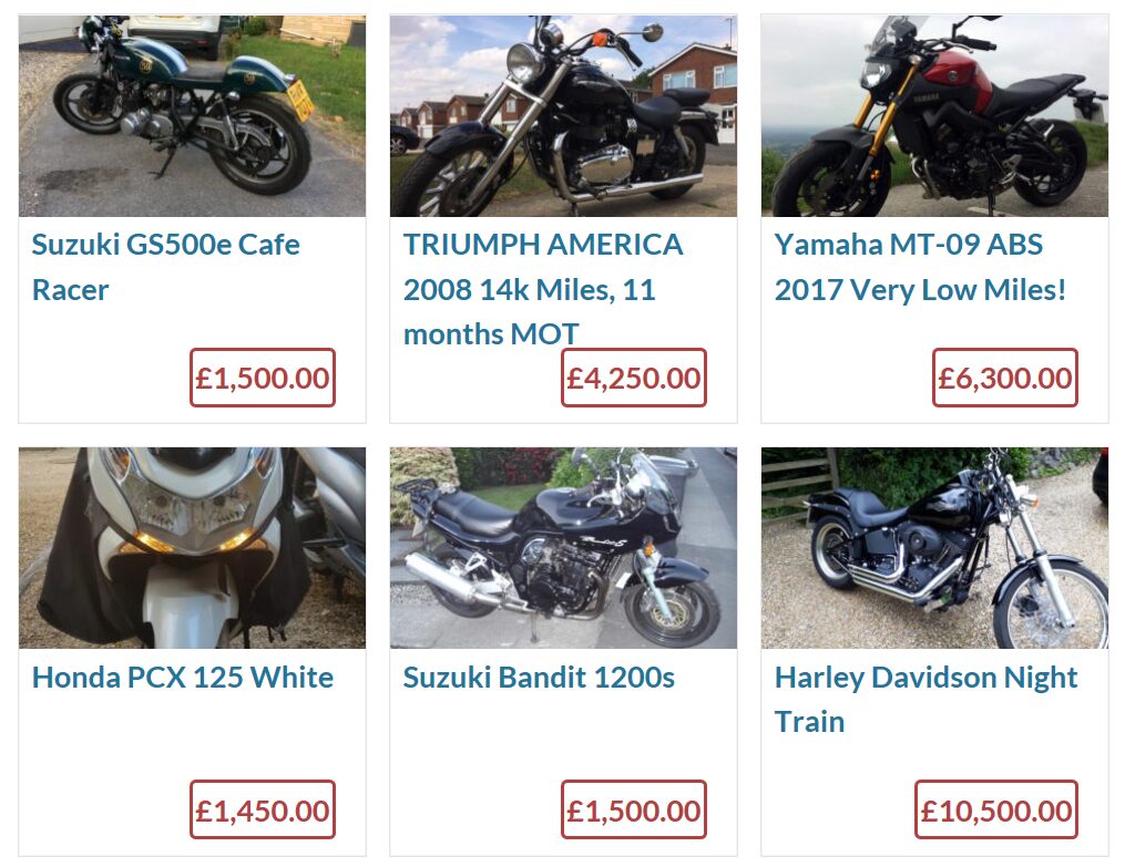 Buy AND Sell your bike for FREE! Yeah, FREE. Place your ad and shift your stuff in front of more than EIGHT AND A HALF MILLION users.